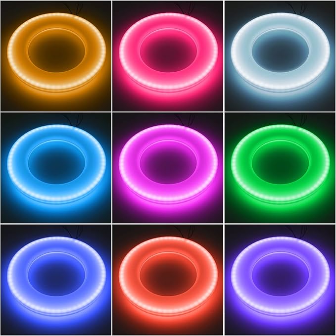 RGB Door Horn Light*1(5.9inch+ line 19inch*1), which fit for RGB Main Controller Connects and sub-Controller kit (not Including), Not Applicable dreamcolor 5 in 1(Single Controller)