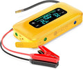 HALO Bolt Ultimate 3 Portable Car Battery Jump Starter | 130 PSI Air Compressor, 55.5Wh USB Power Bank, Large Display, Emergency Floodlight & Charger, Jumps Cars SUVs & Trucks, Inflates Tires — Yellow