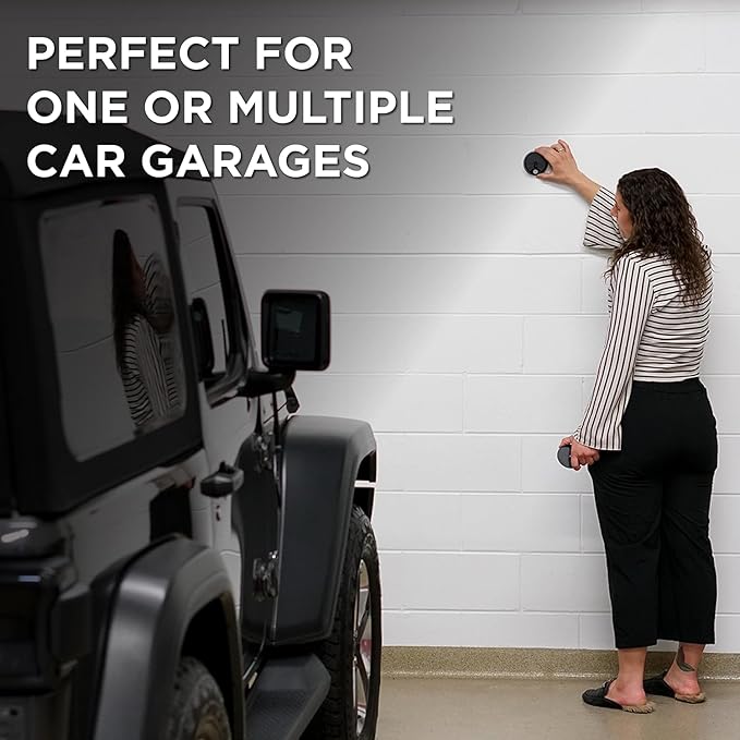 Limitless ParkPerfect Laser Parking Assistant, Battery Powered Guide System for Garages with Adjustable Lasers