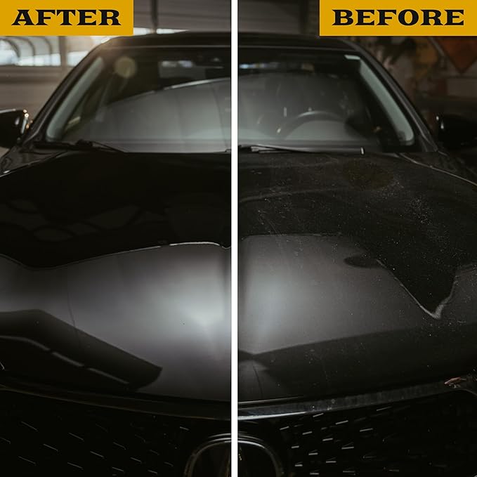 Socar Best-in-Show Car Wax and Sealant, UV Protectant. Professionnal Grade for Cars, SUV, Trucks, RV, Motorcycles, Boats. Protective Layer for Scratches & Wear, Bugs, Birds, & Pollen, 16 oz
