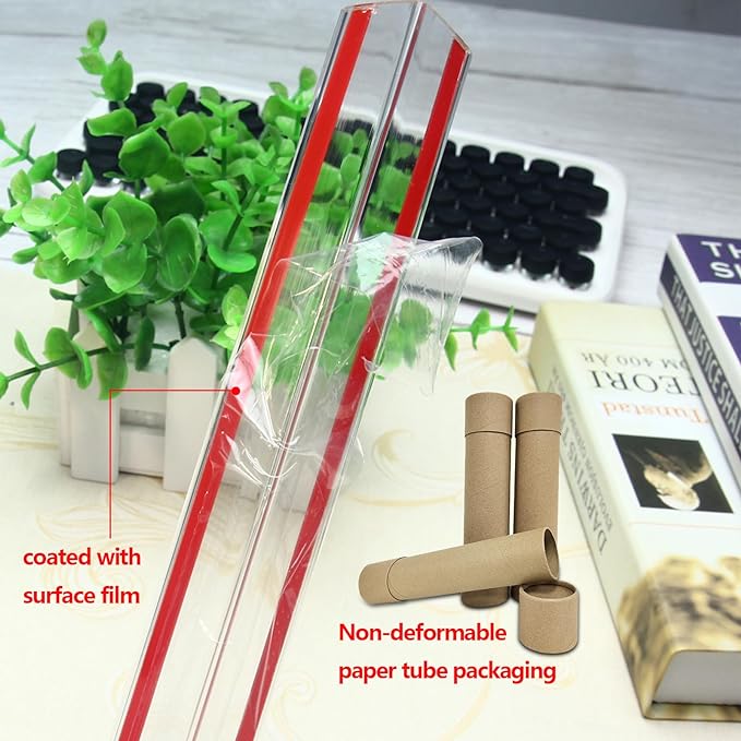 Wall Corner Protector - 2PCS, 31.5"x1.18" - Self Adhesive Clear Corner Protectors for Walls, Cabinet Doors, Edge Protector Trim; Easy to Install Corner Guards for Walls (80cm x 3cm)