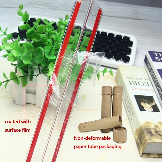 Wall Corner Protector - 2PCS, 39.4"x1.18" - Self Adhesive Clear Corner Protectors for Walls, Cabinet Doors, Edge Protector Trim; Easy to Install Corner Guards for Walls (120cm x 3cm)