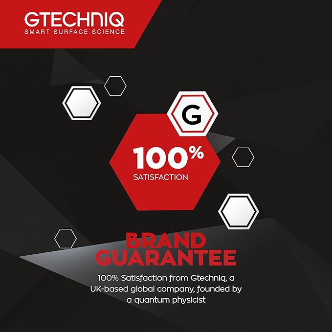 Gtechniq Car Shampoo. 2-in-1 Ceramic GWash and Hydrophobic Coating for Car Cleaning. Cleans and Repels Dirt, Car Cleaner for Up to 3 Months Protection, Super Concentrated - 1L