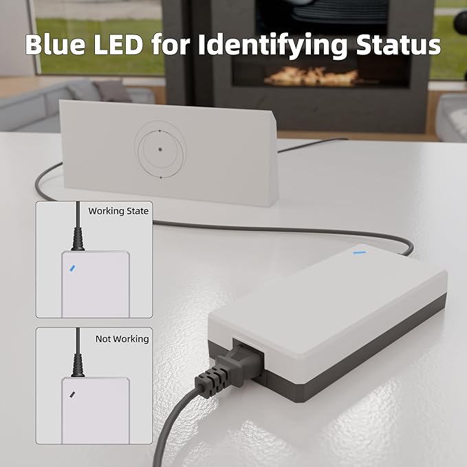 Starlink Gen 3 Power Supply, 195W AC to DC Charger for Gen3 Starlink Standard, 5.7V 3.42A Power Certified Multi Protection V3 Power Adapter Cord
