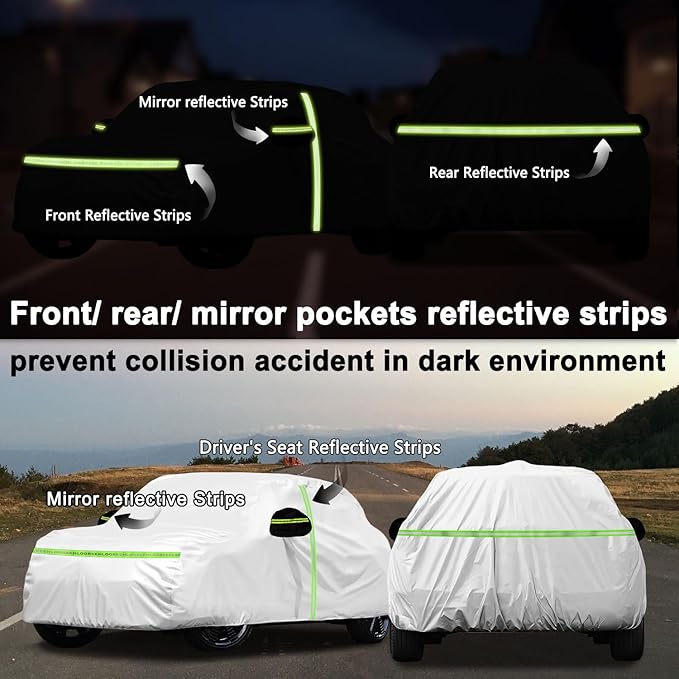 Car Cover for 2002-2025 Mini Cooper/Cooper S/Hardtop/Convertible 2-Door,Full Exterior Car Covers for Automobiles All Weather Waterproof Heavy Duty,Zipper/Cotton Rain UV Proof Custom fit【210T Taffeta】