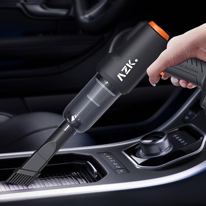 Car Vacuum Portable Cordless,36500Pa High Power Suction & Blower,Wireless Handheld Vacuum Cleaner for Car, Home, Office, Pet