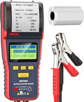 ANCEL BST500 Car Battery Tester with Printer, 12v 24v Automotive Battery Load Tester, Cranking Charging System Analyzer, 99.99% Accuracy for Car Motorcycles Truck SUV ATV RV and More
