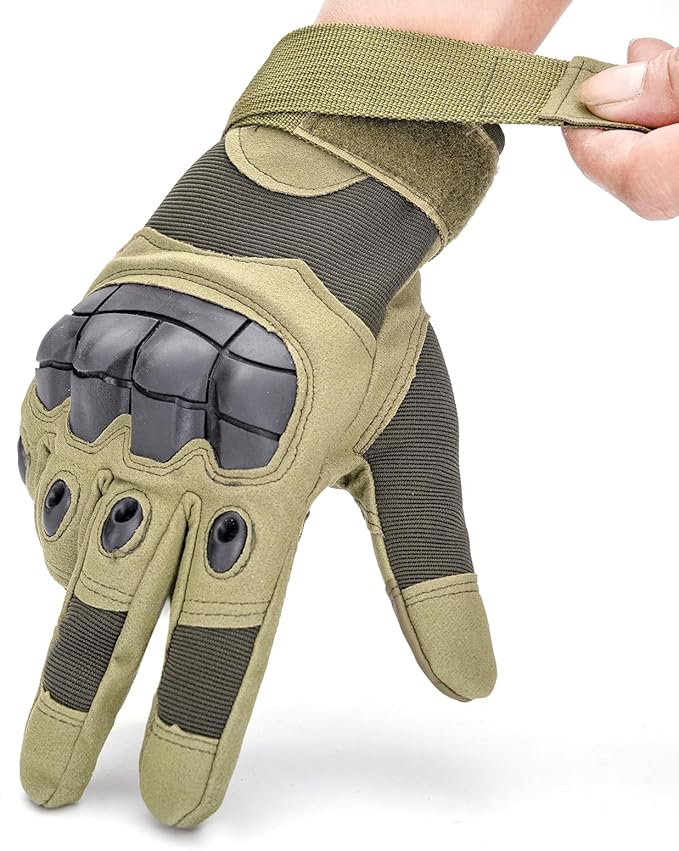 Touchscreen Tactical Gloves for Outdoor Protection Gloves, Cycling, Motorcycle Riding, Rock Climbing