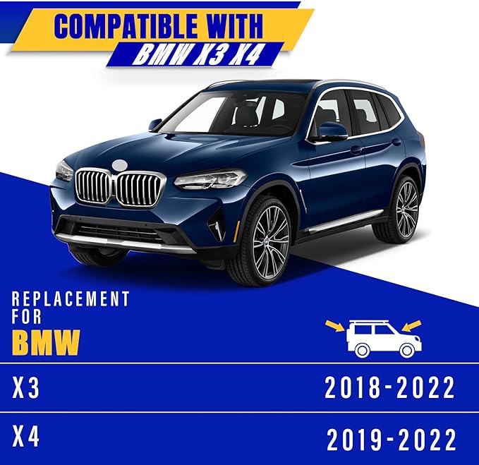 3 wipers Replacement for 2018-2022 BMW X3/2019-2022 BMW X4, Windshield Wiper Blades Original Equipment Replacement - 26"/20"/12" (Set of 3)