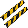 Electriduct Pair of Rubber Corner Guards 30" for Parking Columns and Garage Walls L-Shaped