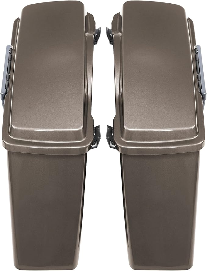 Green-L Hard Saddlebags Fit for Harley Touring Electra Glide Street Glide Road Glide King 1994-2013