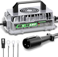 48 Volt 18 AMP Golf Cart Battery Charger for Club Car 3-Pin Round Plug for 48V Lead Acid Battery