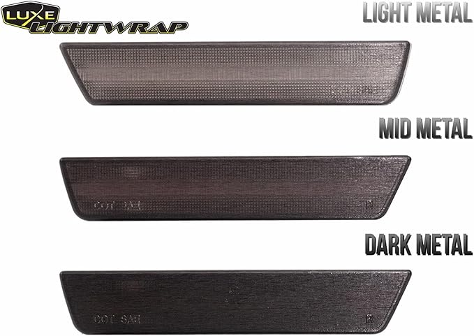 Luxe LightWrap Mid Metal Universal Headlight Tail Light Tint Kit (20” x 3 Yard)