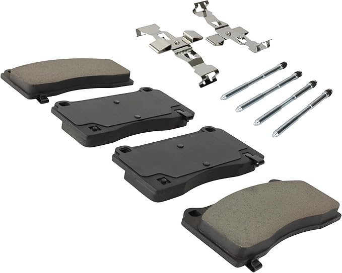Premium Ceramic Front Brake Pads (1001-2195C) Compatible with Tesla 3 2017-2022, Tesla Y 2020-2022