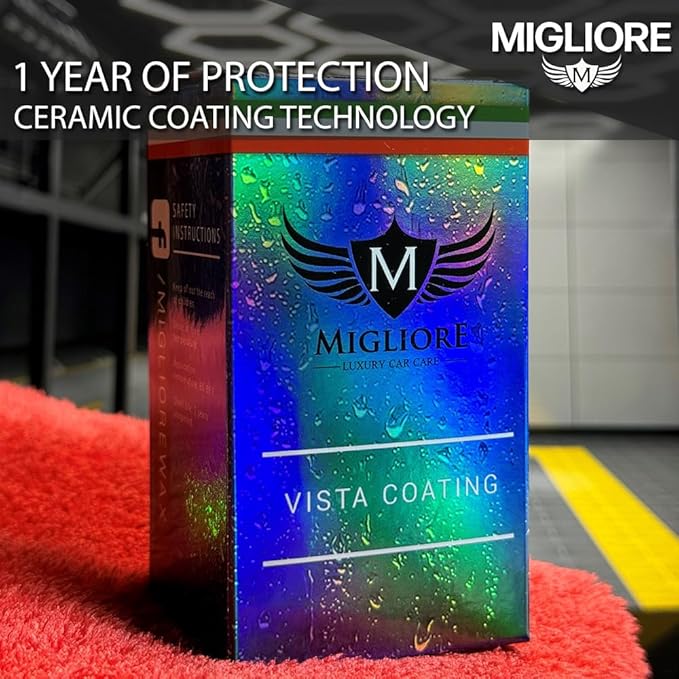 Migliore Vista Coating: Long Lasting Ceramic Windshield & Glass Coating!