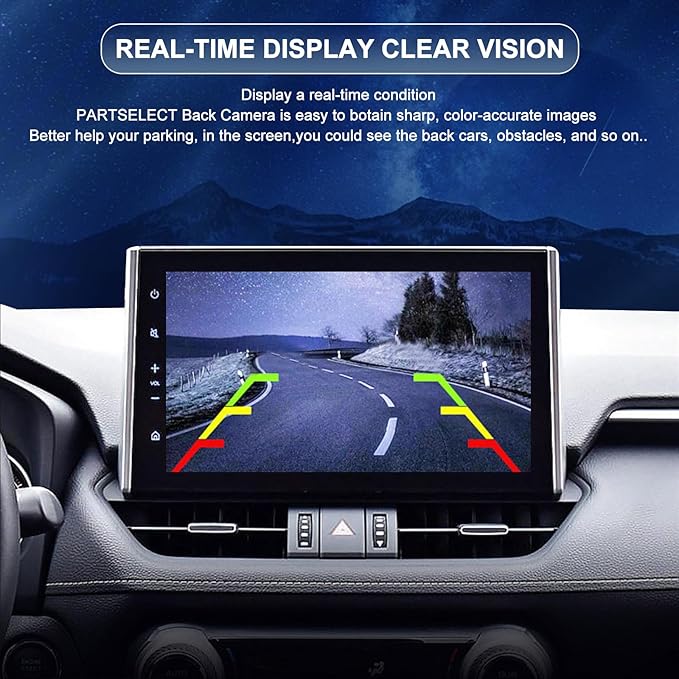 Rear View Backup Camera Replacement for Ram ProMaster 1500 2500 3500 2018 2019 2020 2021 3.6L V6 Back Up Camera Replaces OE 68417057AA