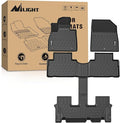 Nilight TPE Floor Mats for 2020 2021 2022 2023 2024 2025 Hyundai Palisade with Bucket Seats,All Weather Custom Fit Heavy Duty Floor Liners