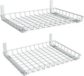 TORACK 2-Pack 12x18 Inch Wall-Mounted Shelves, Garage Wall Shelf for Closet & Laundry Room, Heavy-Duty Floating Shelves Hold Up to 60 lbs(White)