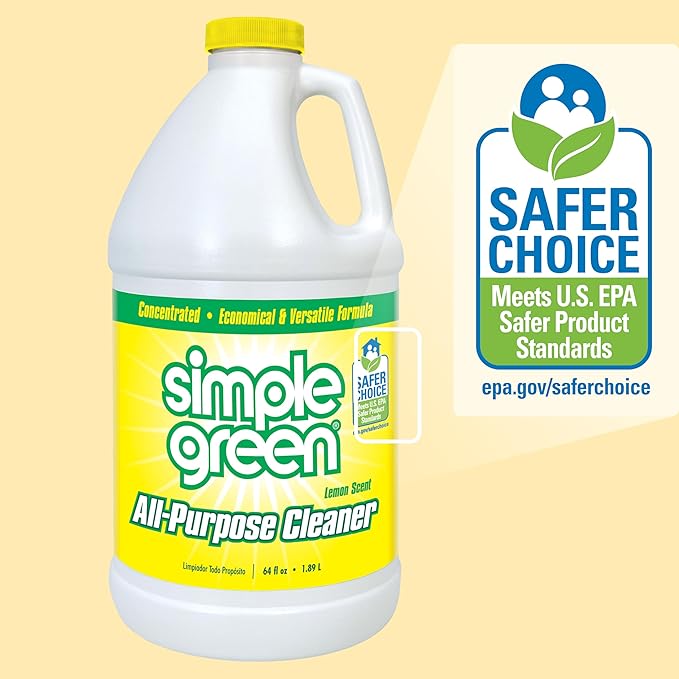 Simple Green All Purpose Cleaner Concentrate Lemon Scent 64 Fl Oz