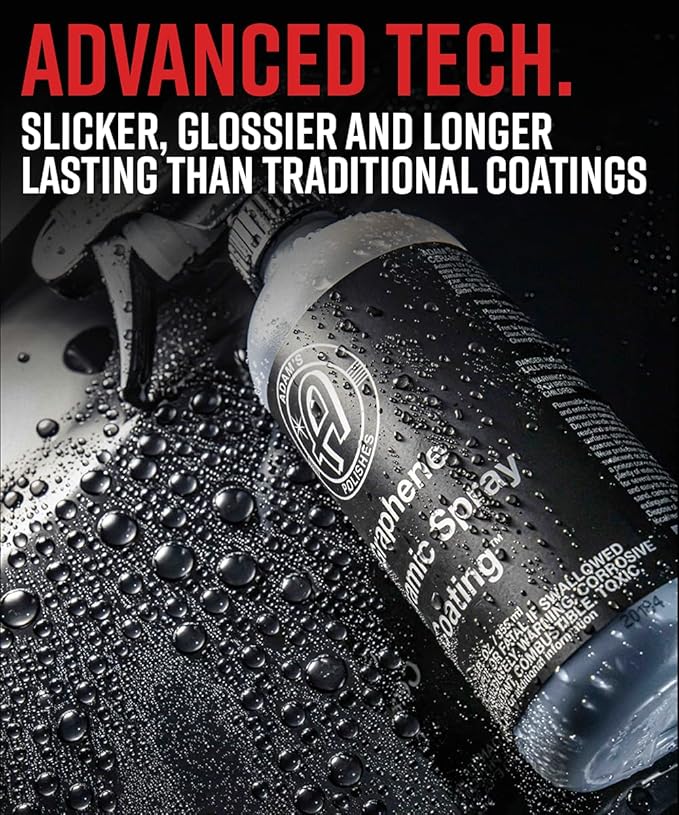 Adam's Polishes Graphene Ceramic Spray Coating (Spray Coating Kit)