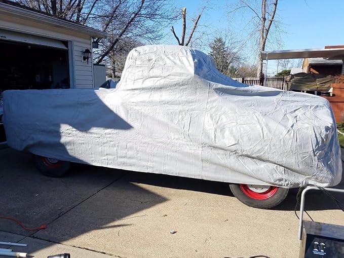 CarsCover Custom Fits for 1948-1956 Ford F1 & F100 Truck Pick Up Delivery Car Cover Heavy Duty All Weatherproof Ultrashield