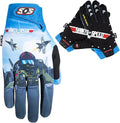 Saints of Speed Dirt Bike Gloves – Motocross, Mountain Bike, Motorcycle, BMX, Jetski, Sim, Karting, Airsoft, Paintball, Driving & Racing Bike Gloves + Phone & Touch Screen Capable