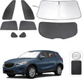 TINGLU Window Shades for Mazda CX-5 2013 2014 2015 2016 Accessories Car Side Full Windows Rear Triangular Windshield Sun Shade Sun UV Rays & Privacy Protection for Camping,Napping,and Relaxing 8PCS
