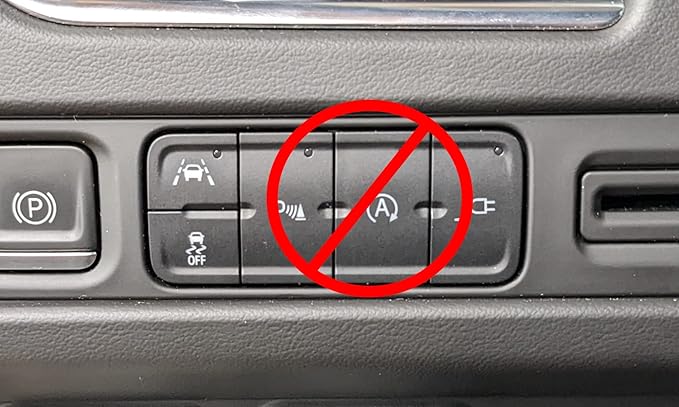 4D Tech Auto Start Stop Eliminator - Easy-Install Autostop Eliminator Made for 2021-2025 GMC Yukon, Chevy Tahoe and Chevy Suburban - Compatible GMC Yukon, Chevy Tahoe and Chevy Suburban Accessories