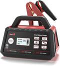 TowerTop 3/15/25 Amp Car Battery Charger, 12V Fully Automatic Smart Battery Maintainer with Engine Start, Auto Desulfator, Battery Repair, for All Lead-Acid and LiFePO4 Batteries