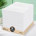 4-Ply Car Tissue Refills (1920 Layers) - 16 Pack Travel Size Tissues, Soft & Strong Disposable Facial Tissues for Car, Office, Home - 480 Sheets