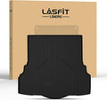 LASFIT Trunk Mat for Ford Fusion 2013-2020 (Only Fit Gasoline Not Fit Hybrid & PHEV) All Weather TPE Mats Custom Fit Cargo Mats for Ford Fusion Car Mats and Cargo Liner, Black