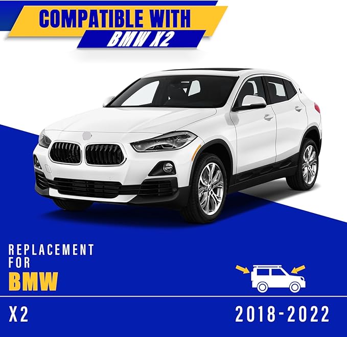 3 wipers Replacement for 2018-2022 BMW X2, Windshield Wiper Blades Original Equipment Replacement - 24"/20"/13" (Set of 3)