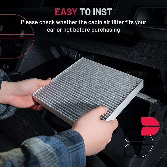 BDFHYK Cabin Air Filter with Activated Carbon Compatible with Mercedes-Benz C300, C43 AMG, CLS450, E450, E53 AMG, GLC300, GLC43 AMG, G550, G63 AMG, SL55 AMG, E450, E300, E400, C350e, C400, GLC350e
