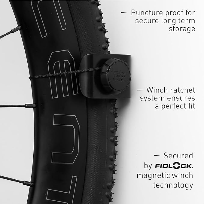 Hornit CLUG PRO | Wall Mounted Bike Rack | Secured by FIDLOCK | 5 Sizes | Easy to Install