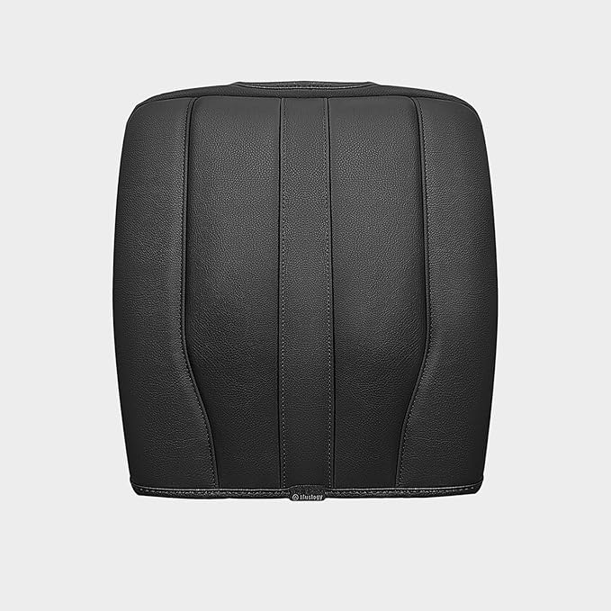 Muslogy Center Console Armrest Cover Compatible with 2025 2026 GMC Yukon/Yukon XL & Chevy Tahoe/Suburban Comfort Armrest Pad Arm Rest Cushion Vegan Leather Protector Regular Thick