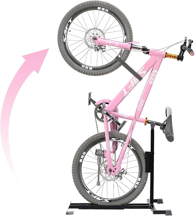 Bike Stand,Vertical Bike Rack For Indoor Bike Storage,Upright Bicycle Stand Floor.