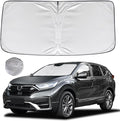 KAYZT Windshield Sun Shade for Honda CRV 2017-2022 CR-V Foldable Sunshade SUV Front Window Custom Fit Accessories