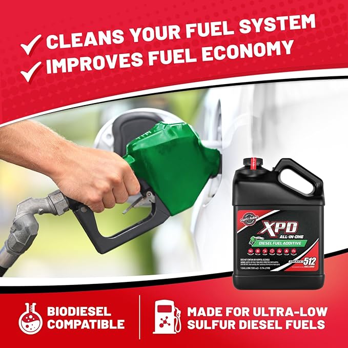 Opti-Lube XPD All-Season Diesel Fuel Additive - Gallon (4 Gallons (Treats 2048 Gallons))