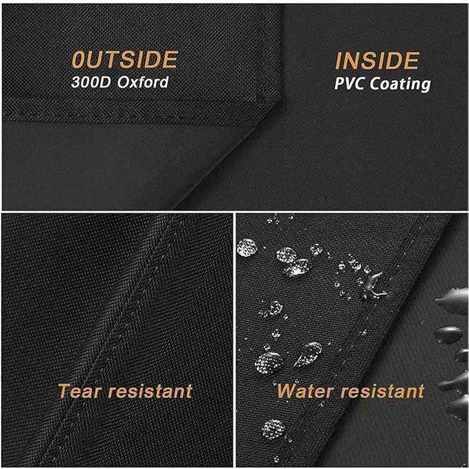 Kayme ATV Cover Waterproof Heavy Duty All Weather, Quad 4 Wheeler Cover Sun Rain Snow Protection, Fits for Honda, Yamaha, Polaris, Suzuki, Kawasaki, Can-Am Arctic Cat, XXXL (100x43x48 inch)