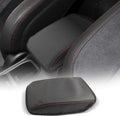 CDEFG for Subaru WRX 2024-2025 Center Console Cover Armrest Box Cover for WRX (Premium, Limited, tS, GT) 2024 2025 Accessories Console Arm Rest Protector Red Line-Only Fit 6 Speed Manual