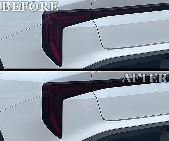 BOGAR TECH DESIGNS Precut for KIA K4 2025-2026 Full Headlight Taillight Head Tail Light Tint Kit, Light Smoke