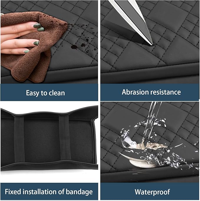 Ruiya 2025 BMW X3 Center Console Cover,for BMW 2025 X3 G45 (30 xDrive/M50 xDrive) Accessories Soft Comfy Plus Cotton Thicken Armrest Lid Cover Compatible with 2025 BMW X3 Interior Accessories