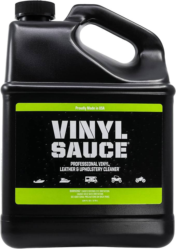 Boat Bling Vinyl Sauce Premium Vinyl and Leather Cleaner, for Boats, RVs, Powersport Vehicles and More
