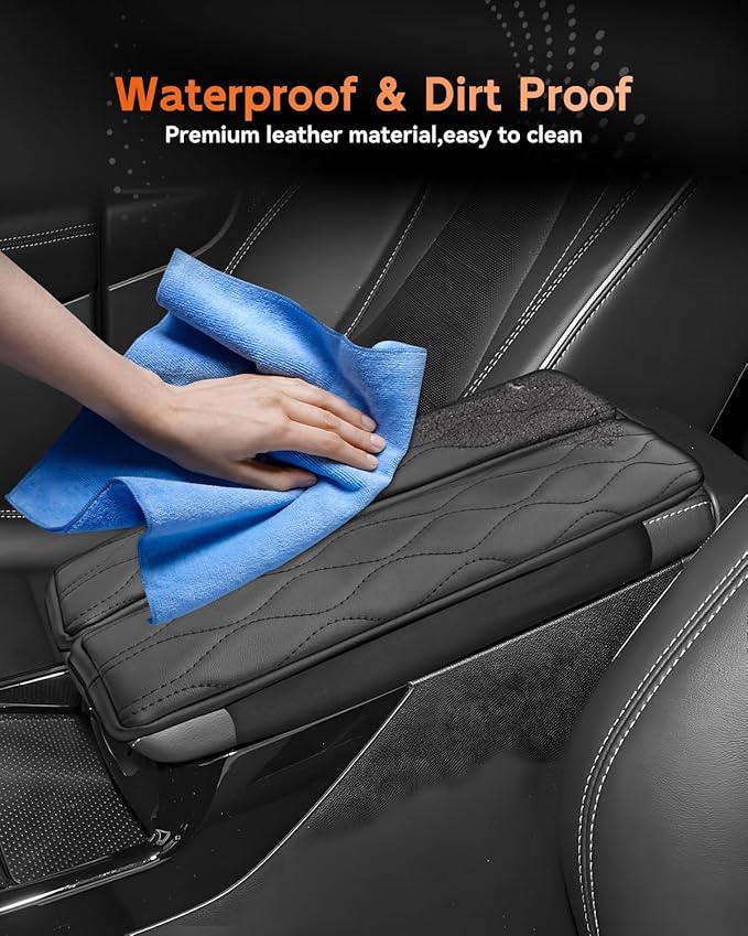 CDEFG for 2021-2025 Buick Envision S Center Console Cover Armrest Box Cover for Envision S (Preferred, Sport Touring, Avenir) 2021 2022 2023 2024 2025 Accessories Console Arm Rest Protector