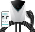 Lectron Electric Vehicle Charging Station (WiFi) 48 Amp with App Control - Powerful Level 2 EV Charger (240V) with NEMA 14-50 Plug/Hardwired - V-Box Pro Compatible with All J1772 EVs