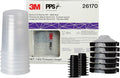 3M PPS 2.0 Paint Spray Gun System Starter Kit 26170,13.5 Ounces,200-micron Filter,Use for Cars,Furniture,Home & more,1 Cup,6 Disposable Lids and Liners,16 Sealing Plugs
