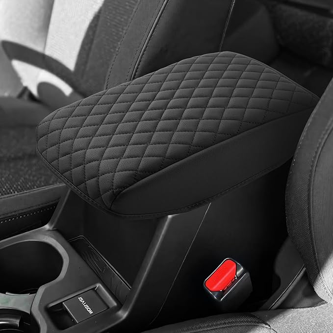 Shademax Custom for 2026 2025 Subaru Forester Center Console Cover Armrest Cover for Subaru Forester Accessories 2025 Arm Rest Cushion Pad Leather Middle Console Cover Armrest Seat Box Protector