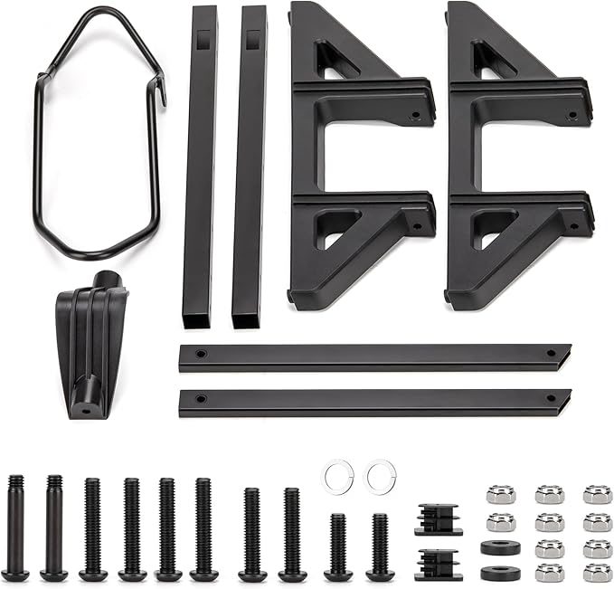 Bike Floor Stand Rack- Indoor Bike Stand for Garage/Home - Bike Storage Bicycle Parking Rack Fit 20”-29” Mountain Road Bikes E-Bike / Fat Bike (TB-1957)