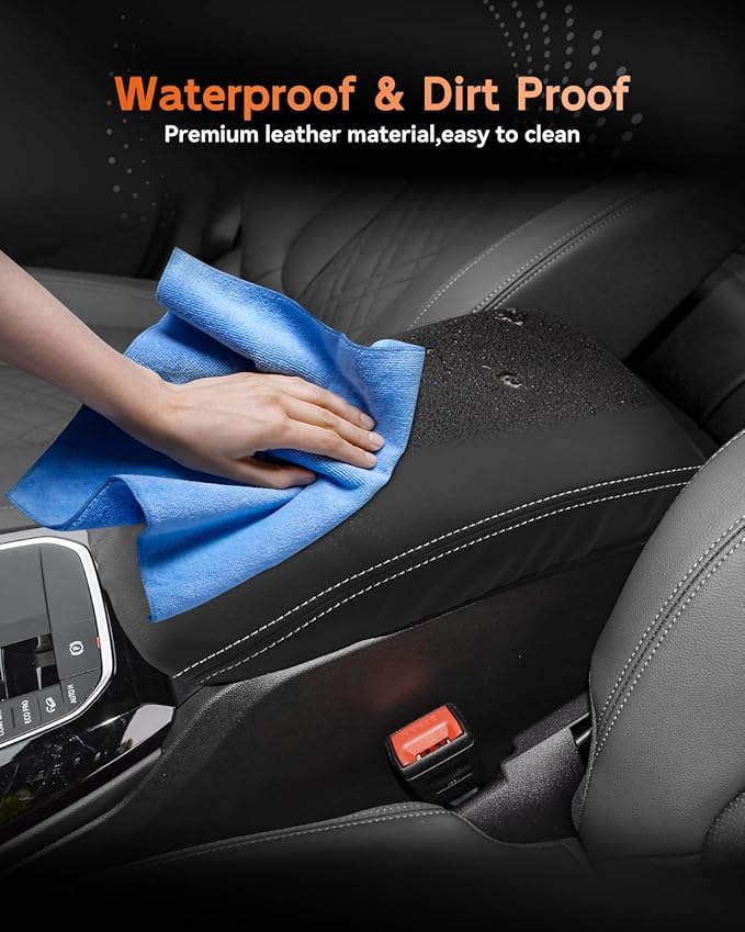 CDEFG for BMW X3 G01/X4 G02 2019-2025 Center Console Cover Armrest Box Cover for X3 (30 xDrive, M50 xDrive), X4 (xDrive30i, M40i) 2020 2021 2022 2023 2024 2025 Accessories Console Arm Rest Protector