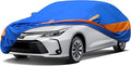 Heavy Duty Outdoor Car Cover Windproof All Weather Waterproof Sun Rain UV Dust Snow Protection Outdoor,Fit Toyota Corolla/Prius, Honda Civic, Kia Forte, Nissan Sentra etc.Size A3